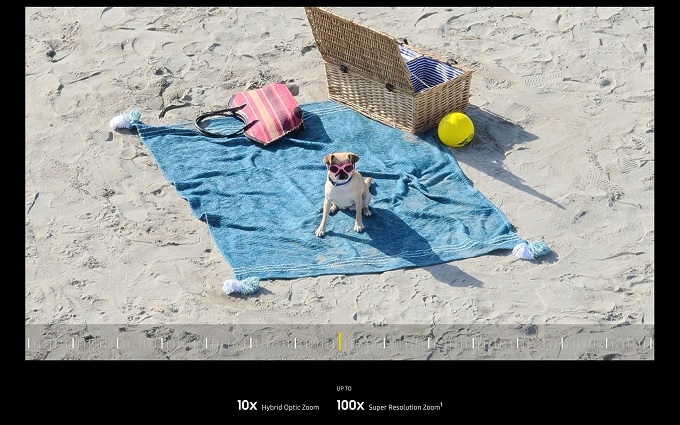 Các chi tiết được bảo toàn dù zoom 100x