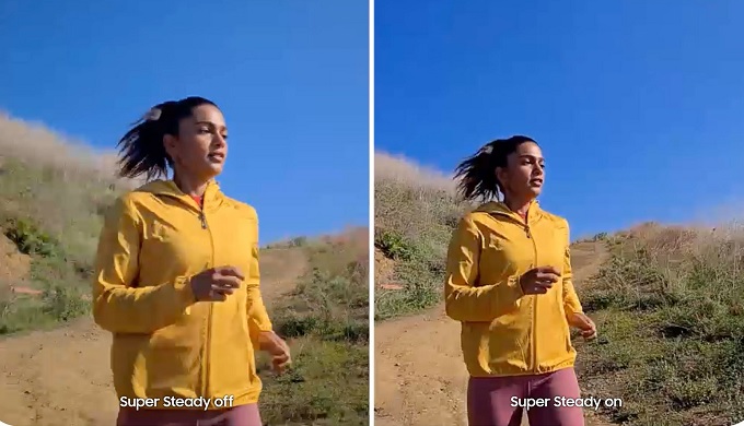 Chế độ quay video 8K có chống rung Super Steady