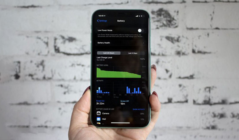 Điện thoại iPhone 11 256GB | Thời lượng pin