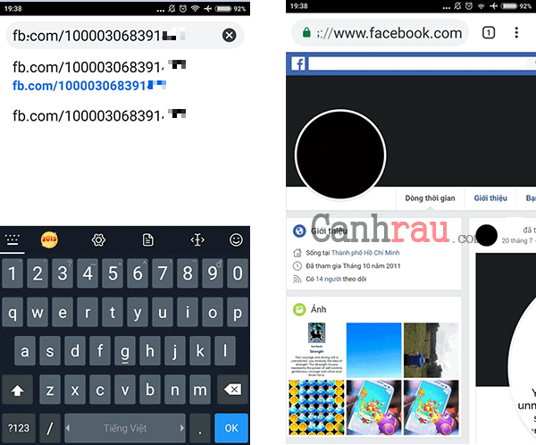 ai vào thường xuyên facebook của sdgsdmình bằng điện thoại hình 6