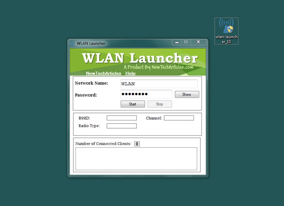 Download Wlan Launcher -Cách phát wifi từ laptop win 10
