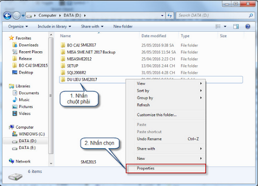 Giải nén file WinRAR