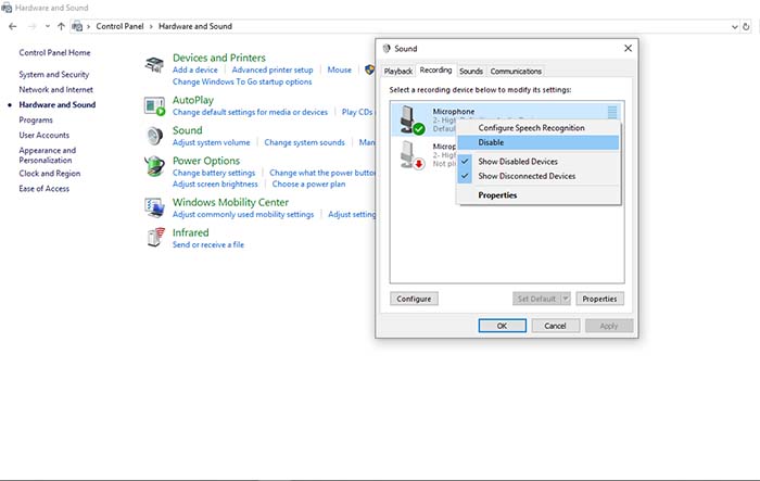 Hướng dẫn cách bật micro trên máy tính win 7,8,10 đơn giản nhất