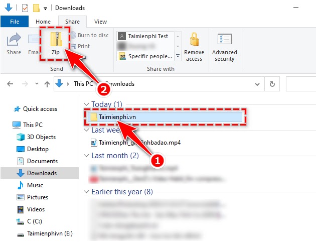  Máy tính để bàn Windows 10 và các tệp trên Windows 10 3