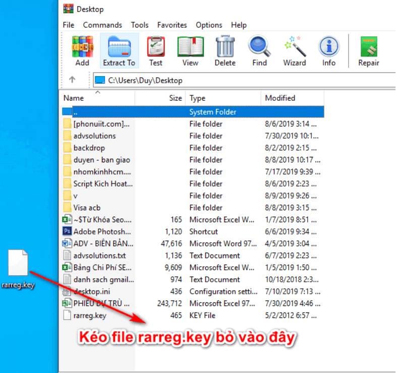 Cách giải nén file trên Zalo