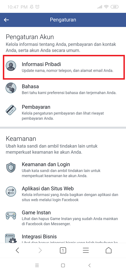 đổi tên facebook 1 chữ trên iphone