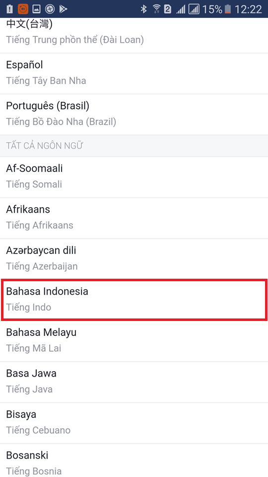Hướng dẫn đổi tên facebook 1 chữ trên điện thoại di động