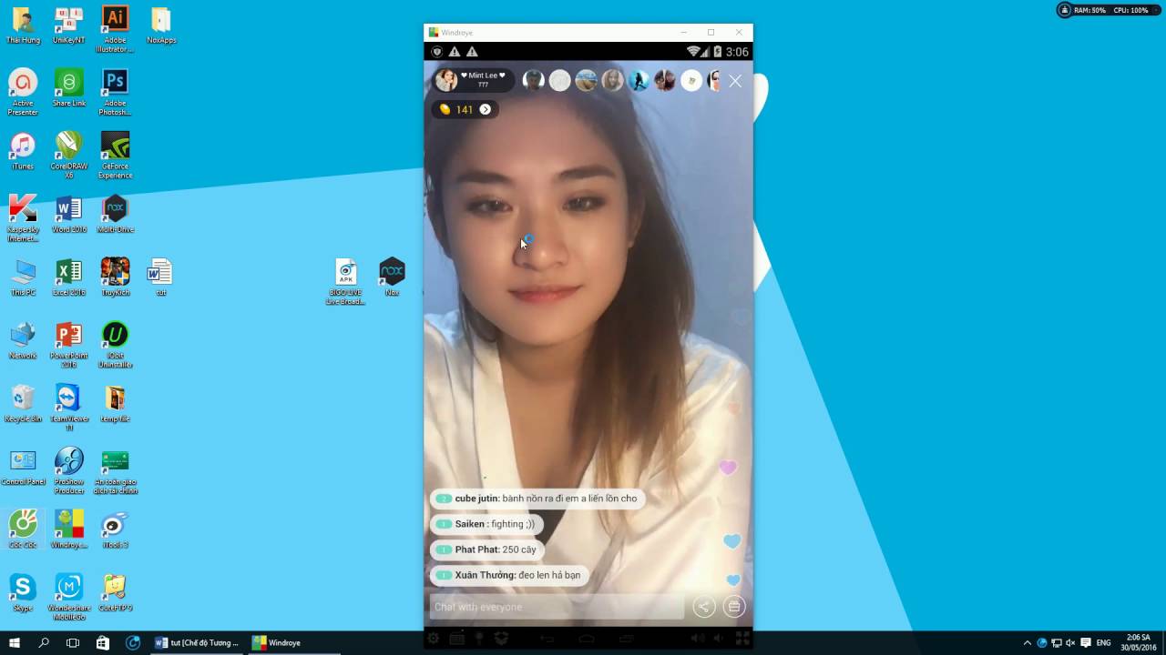 Hướng dẫn cài Bigo Live cho máy tính - Zalo WEB