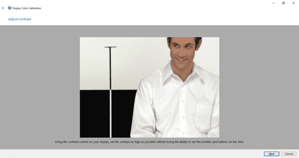 chỉnh màu màn hình win 10