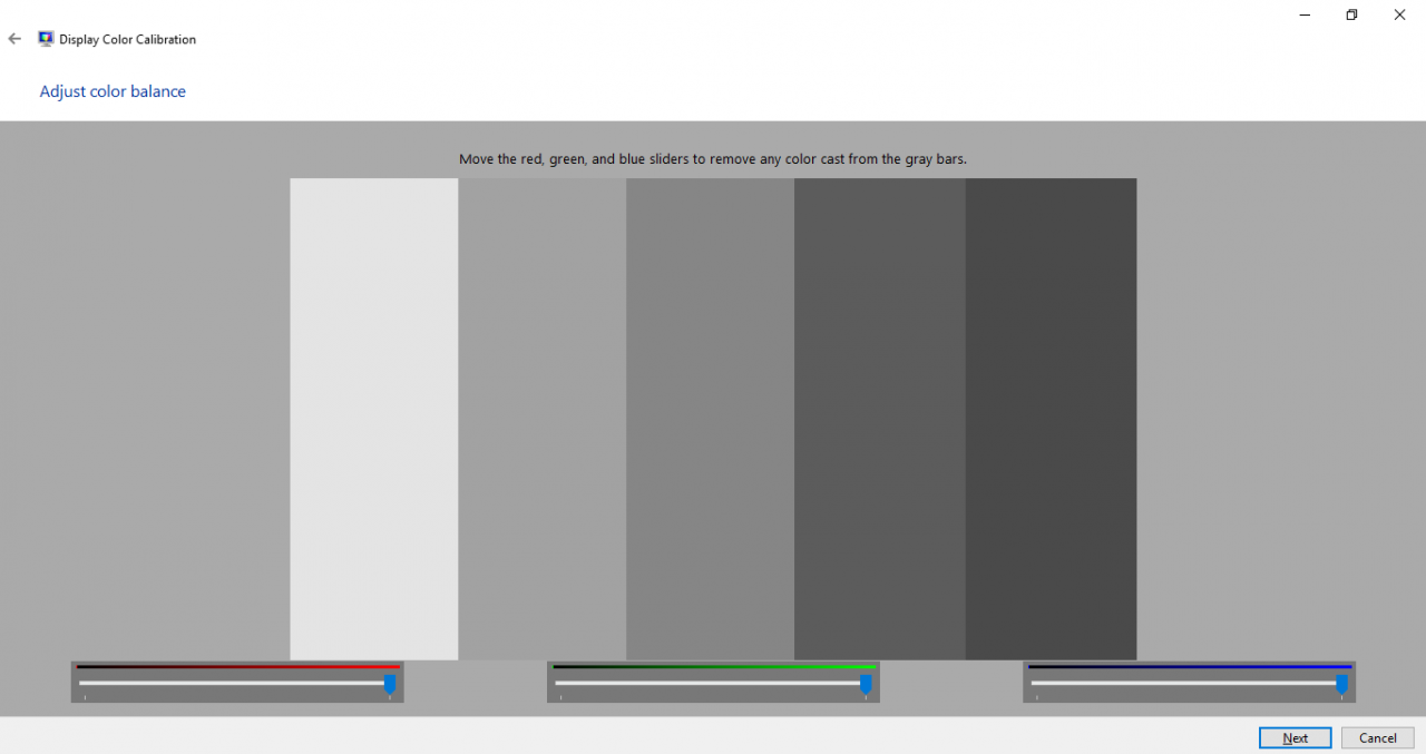 Chỉnh cân bằng màu sắc