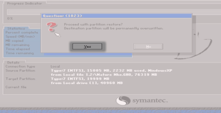 Bấm Yes để tiếp tục Bấm Yes để tiếp tục