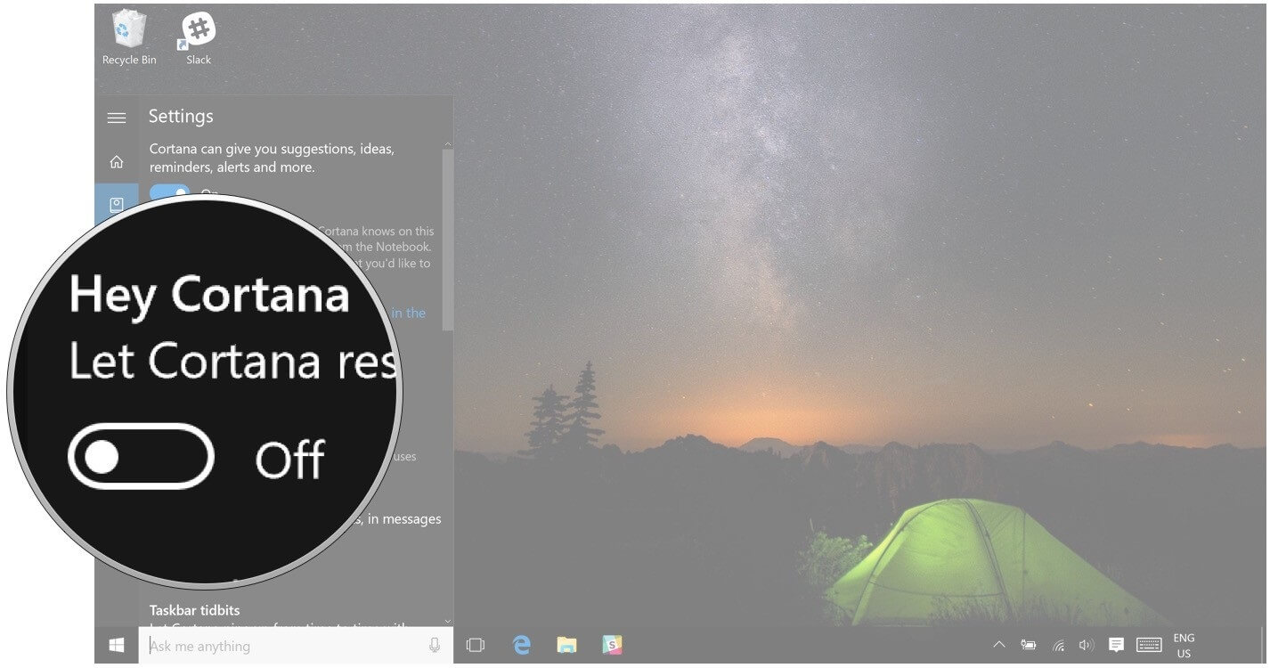 Cách bật cortana trên Windows 10, hình 7