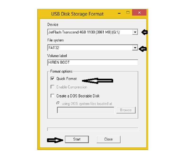 Cách tạo USB Hiren Boot cho máy tính