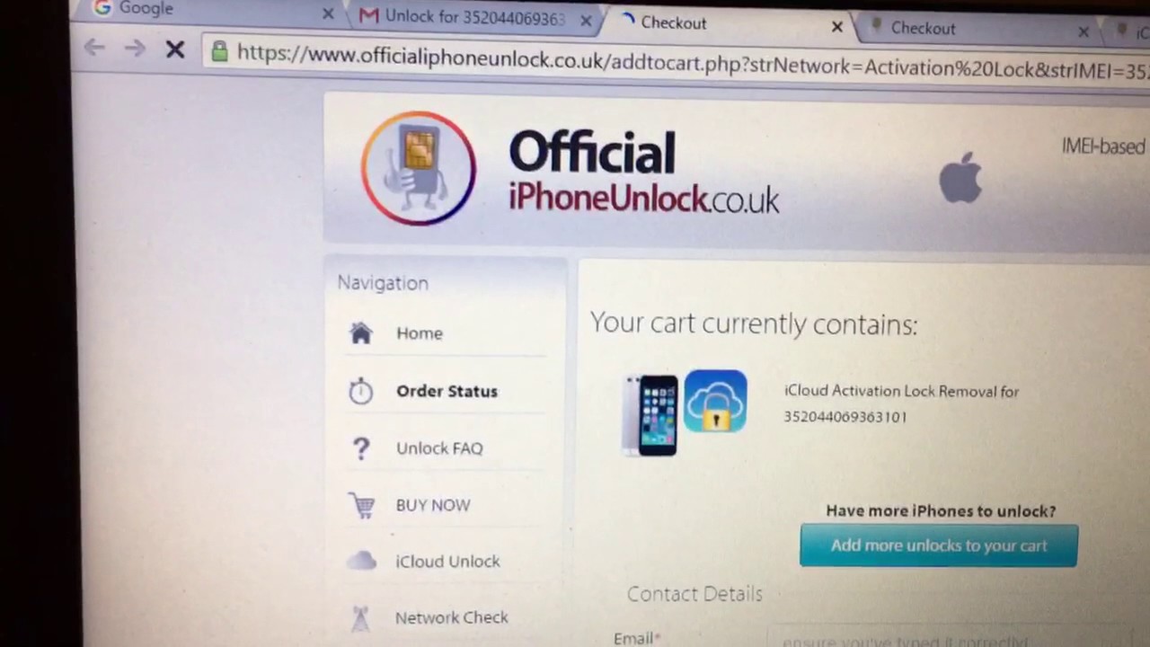 Officialiphoneunlock scam - YouTube