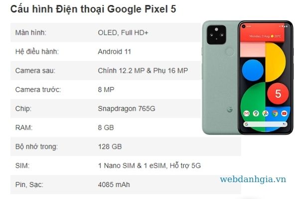 Điểm Mạnh Của điện Thoại Google Pixel Mới