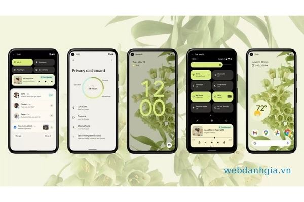 Giao diện thân thiện linh hoạt trên Google pixel