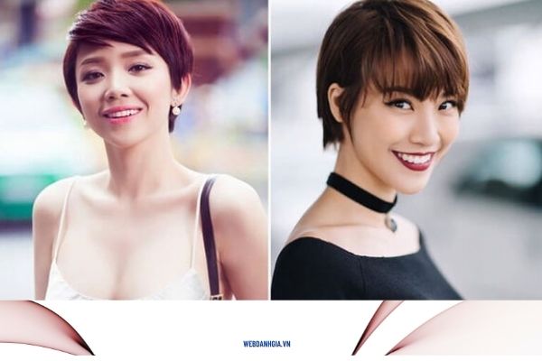 Tóc Tomboy mái phồng pha trộn giữa nét đẹp dịu dàng và mạnh mẽ