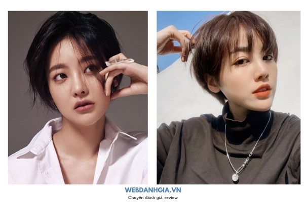 Cắt tóc Tomboy cho mặt dài, nhỏ, góc cạnh đôi chút Cắt tóc Tomboy cho mặt dài, nhỏ, góc cạnh đôi chút