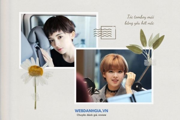 Tóc Tomboy cho mặt gầy tạo cảm giác mặt tròn trịa hơn Tóc Tomboy cho mặt gầy tạo cảm giác mặt tròn trịa hơn