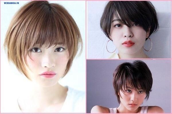 Tóc Tomboy mặt tròn toát lên nét khỏe khoắn và có phần tự do, phóng khoáng