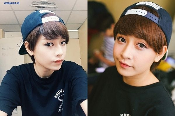 Tóc Tomboy mái bằng đáng yêu hết nấc