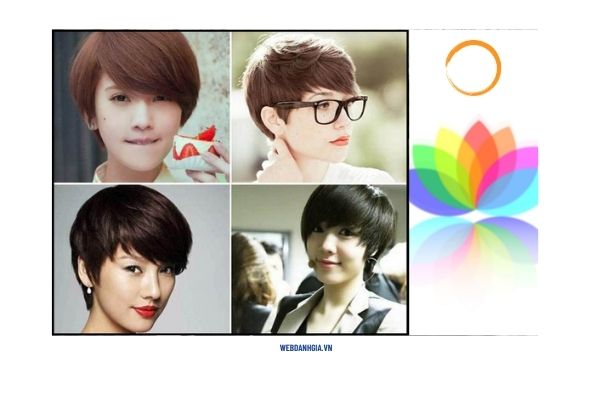 Mặt trái xoan cũng khá hợp với kiểu tóc Tomboy ngắn