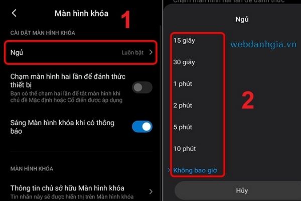 Tùy chỉnh tự động khóa màn hình trên iPhone Tùy chỉnh tự động khóa màn hình trên iPhone