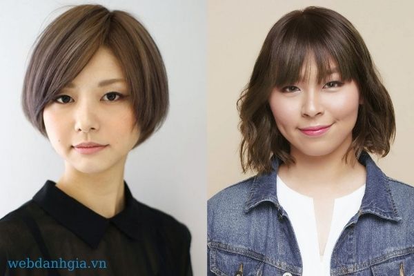 Tóc bob cho mặt tròn Tóc bob cho mặt tròn