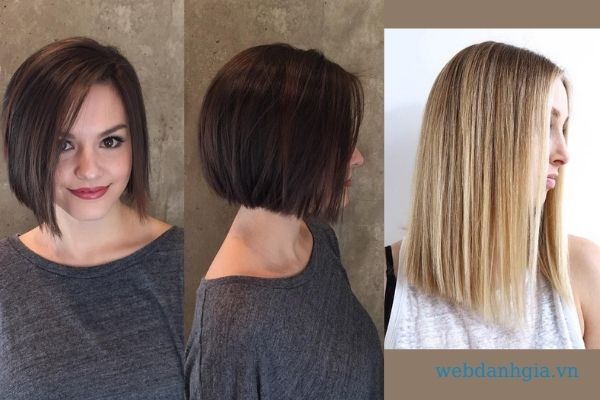 Kiểu tóc bob ngắn thẳng – tóc bob dài thẳng Kiểu tóc bob ngắn thẳng – tóc bob dài thẳng