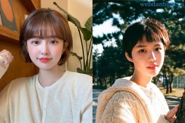 Tóc bob mái ngố xinh Tóc bob mái ngố xinh